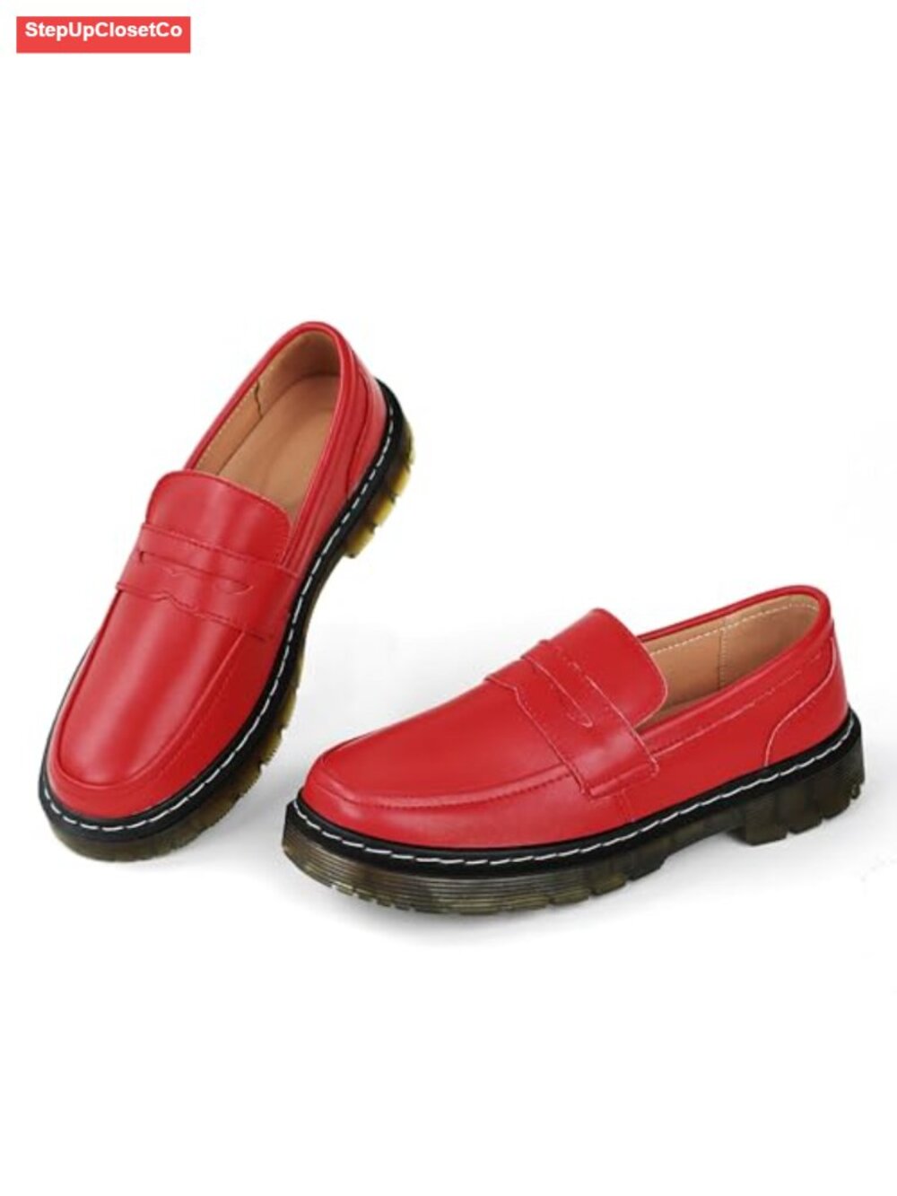 Women's Classic Penny Loafers Slip-On Memory Foam Comfort Driving Mocc